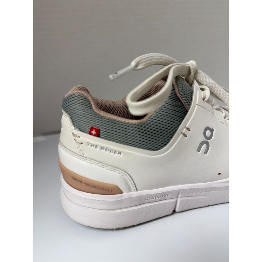 On Cloud THE ROGER Advantage Sneakers White Rose 8.5 - Picture 7 of 15